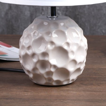 Table lamp "Montela" 1x40W E14 white 20x20x34 cm.-3