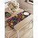 The path to the table "Multi -colored tulips", Oxford, size 40x145 cm