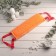 Body sponge hard "bath scrub", 37 × 12 cm, color mix