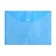 The converter on the button, A4, 180 μm, calligrata "cage", tinted, blue