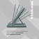 Book stand plastic, Erichkrause, Base, Classic, Gray