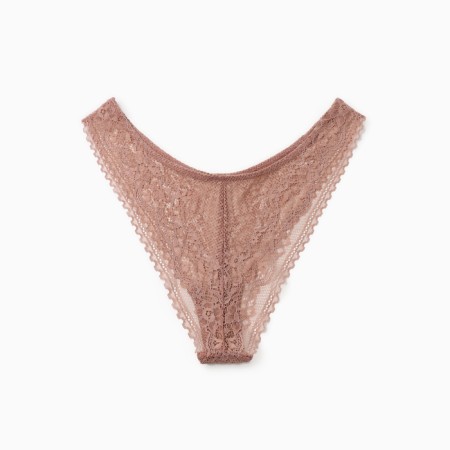 Panties female slips, color pink tree, size 44 (s)-2