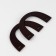Handles for the bag wooden, 11.5 × 17 cm, brown color