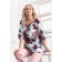 Female blouse, size 46, blue color