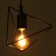 Lamp 2468/1 E27 40W Black 20x20x20-120 cm