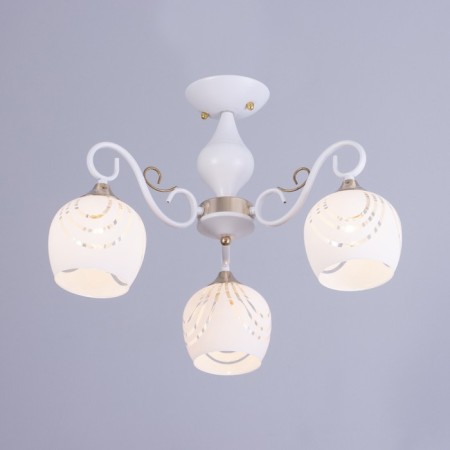 Lucy chandelier 3x60W E27 Antique bronze 60x60x29cm-1