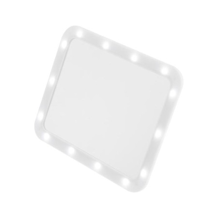 Luazon KZ-01 mirror, backlight, desktop, 14 diodes, 4haa (not included), white-1