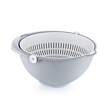 A colander with a bowl of Hobbylife, size 21x21x10.5 cm, color mix