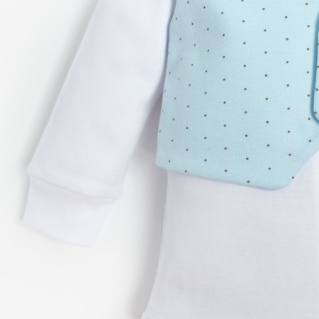 Body crumb I am "costume", white/blue, mix, height 86-92 cm-6