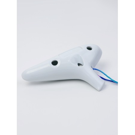 Owarin Music Life 12 holes, white, 14.8 x 9.2 x 4.6 cm-4