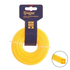 Tundra trimmer fishing line, square cross section, d = 2 mm, 50 m, nylon