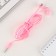 Vacuum headphones with rhinestones, pink