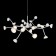 Suspended chandelier Mantra Adn, Led, 3960lm, 3000k, 350 mm, matte white color