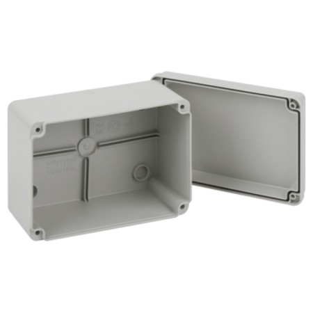 Single Box Era Korvp Device access of the open installation 150x110x85 mm, on screws with smooth walls IP55