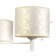 Chandelier 1091/3wt 40W E27 white 60x60x38-78 cm Bayerlux
