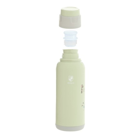 Thermos 2 l, with a glass flask, retains heat 24 hours, green-2