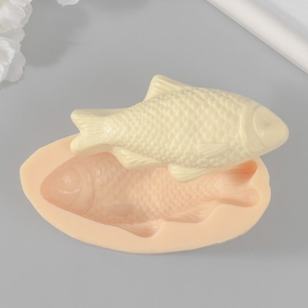 Mold Silicon "Fish" 10x4.5 cm mix