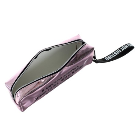 Penal is soft, 1 compartment, 50 x 210 x 45 mm, voluminous, Devente, Girl Power, Artificial leather, with a pen, mix 3 types-3