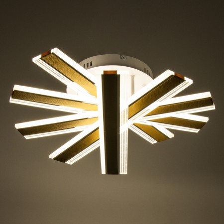 Luer with DPD "Jema" LED 140W 3000-6000W RGB gold 50x50x12cm Bayerlux-3