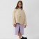 Children's shirt minku: jeans collection, beige color, height 146 cm