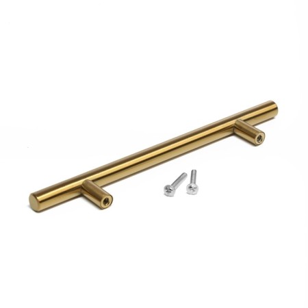 Cappio Frida-stainless handle, stainless steel, d = 12 mm, m/o 128 mm, color gold, 4 pcs.-6