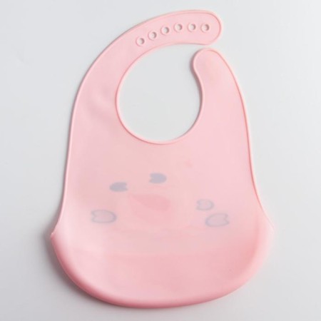 Blory for feeding "Swan" silicone with pocket, pink color-2