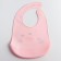 Blory for feeding "Swan" silicone with pocket, pink color