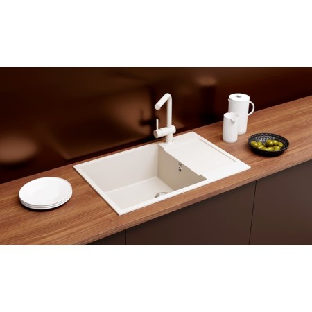 Kitchen mixer Ulgran u022-304, stainless steel color-1