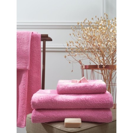 Trick Tenge Guten Morgen Crystal, 400 gr, size 50x90 cm, pink color-1