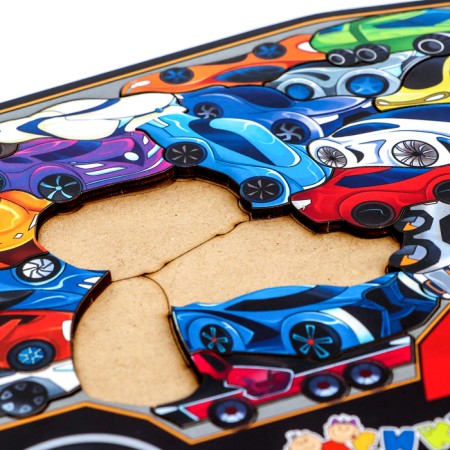 Puzzle-heading "Red truck"-2