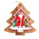 Light decor on the pendant "Christmas tree" 14 × 14 × 2 cm