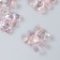 Busina Plastic for creativity "Bear" Pink 3.1x3x1.5 cm