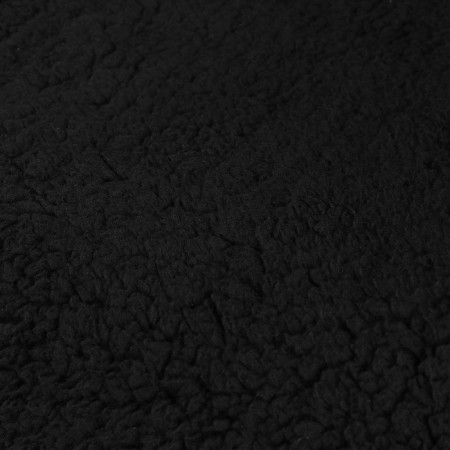 Kit on the seat, natural wool, 145x55 cm, black-5