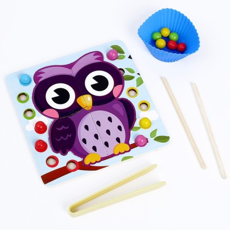 Developing set with balls "Animals" 2.5 × 17.5 × 19.5 cm, mix-6