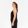 Top female minku "Silk pleasure", Black color, size 48