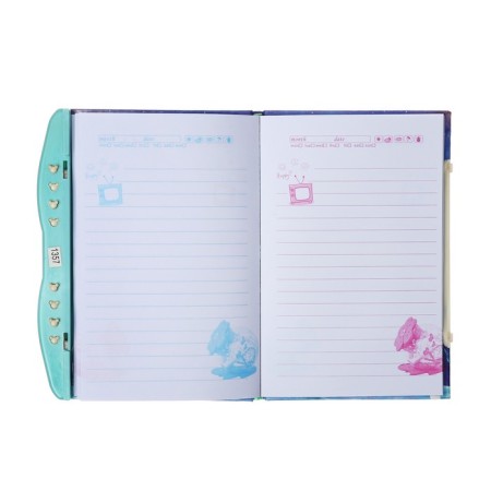 Notebook Gift Book on the castle, A6+, 48 sheets, Lunar Light line, mix-7