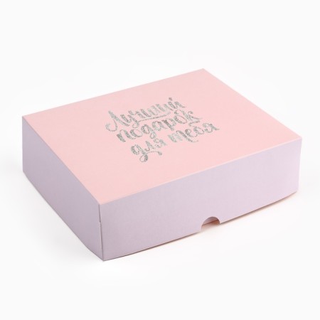 Confectionery packaging, box "The world will wait", 17 x 20 x 6 cm-1