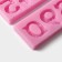 Mold "Figures with a pattern", silicone, 16.6 × 10.5 cm, color mix