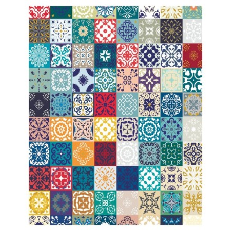 Pillow Roller "Flower patterns, decorative, size 16x45 cm-1