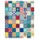 Pillow Roller "Flower patterns, decorative, size 16x45 cm