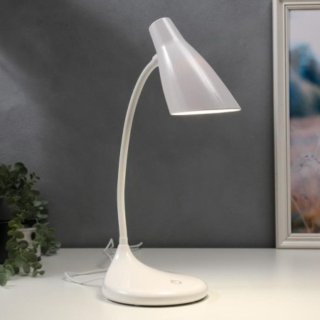 Table lamp on the stand UL0018 A 7W LED, USB, White, sensory.-1
