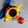 Granate teapot yellow, 1 liter