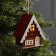 Submissive Sveta "Winter House", 9x5.5x10 cm, 1 LED, AG10X3 (in the set), glow warm white