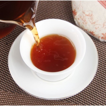 Chinese sustained black tea "Shu puer. Bulang Shan", 100 g, 2020 g, Yunnan, damn-3