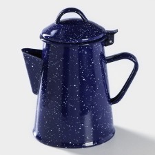 Emphasized coffee pot “Blue Marble”, 1.2 l, 18 × 13.5 × 21 cm