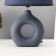 Hand lamp with lampshade Risalux "Angelica", 1 × 40 W, E14, Blue, 22 × 22 × 32 cm