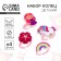 Mix Ring "The Princess World" 4 pcs, dimensionless