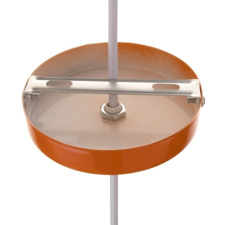 Lamp Bayerlux "Hunter" E27 40W orange-gold 30x30x33-133 cm-6