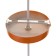 Lamp Bayerlux "Hunter" E27 40W orange-gold 30x30x33-133 cm