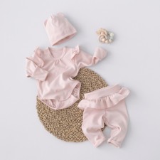 Kinderlitto “First Flowers-3” Kinderlitto kit, 3 objects, height 62-68 cm, pink powder color